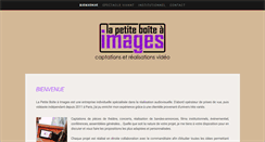 Desktop Screenshot of lapetiteboiteaimages.com